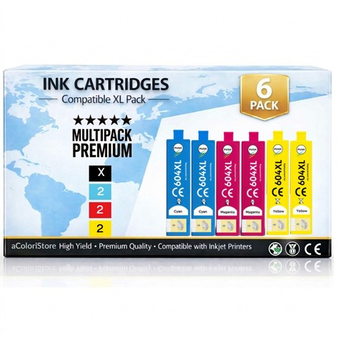 Cartucce compatibili per 604 - 6,